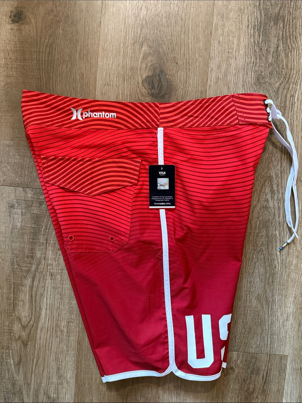 Hurley phantom team USA board  shorts NWT Size 30 - Picture 4 of 15